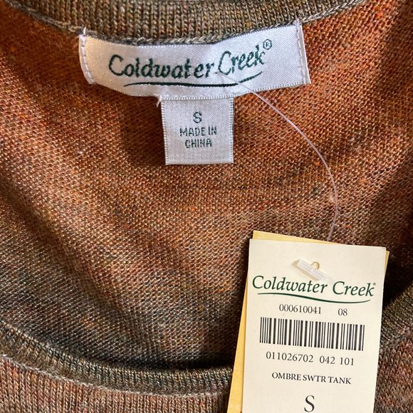 Coldwater Creek Cardigan and Tank Sweater Set - Sz Small NWT - Picture 2 of 6